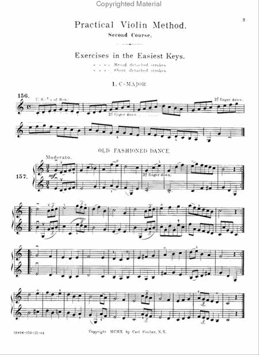 Practical Violin Method - Book II Violin scores gallery preview page 2