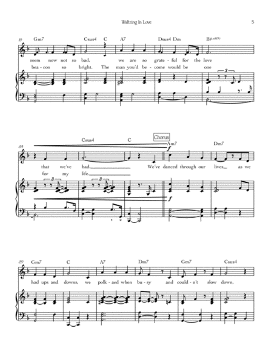 Waltzing In Love