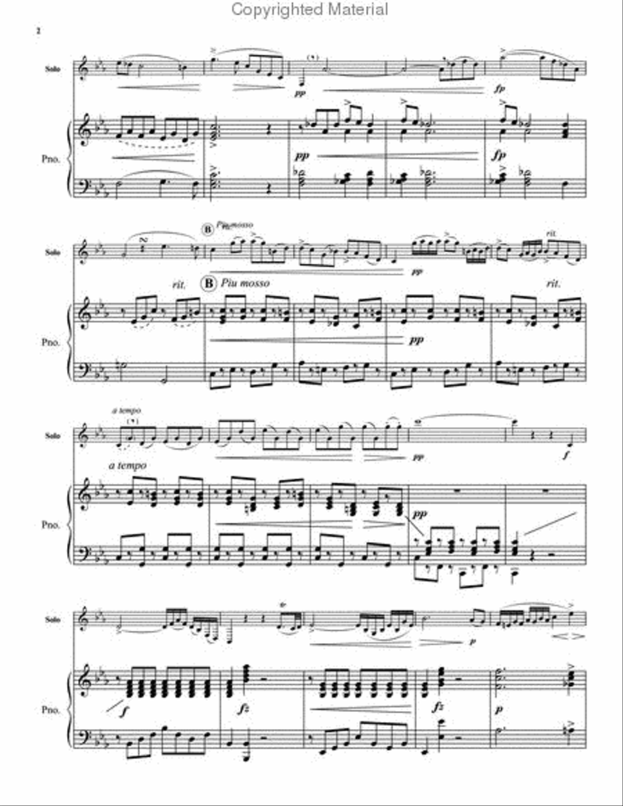 Arpeggione Sonata Bassoon Solo scores gallery preview page 3