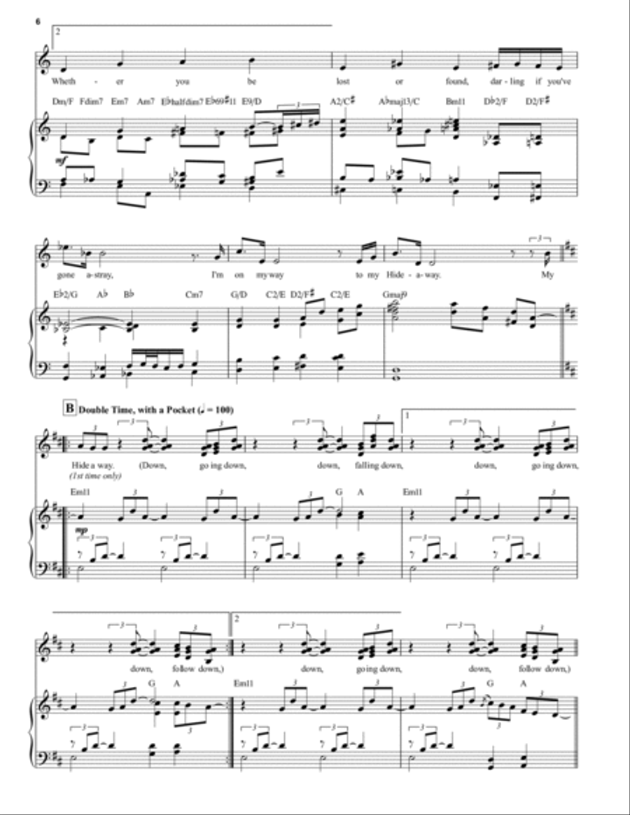 Hideaway Voice scores gallery preview page 3
