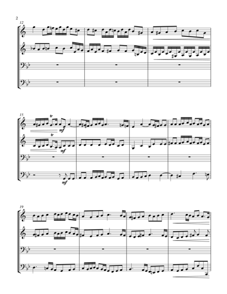 Fugue BWV 947 (brass quartet) image number null