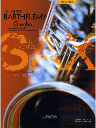 Barthelemy Gazebo Alto Saxophone Book/cd Al30374