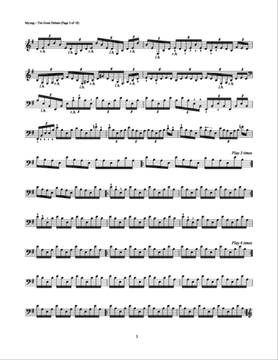 The Great Debate The Great Debate Piano, Vocal, Guitar scores gallery preview page 3