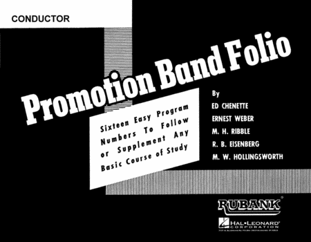 Promotion Band Folio - Conductor