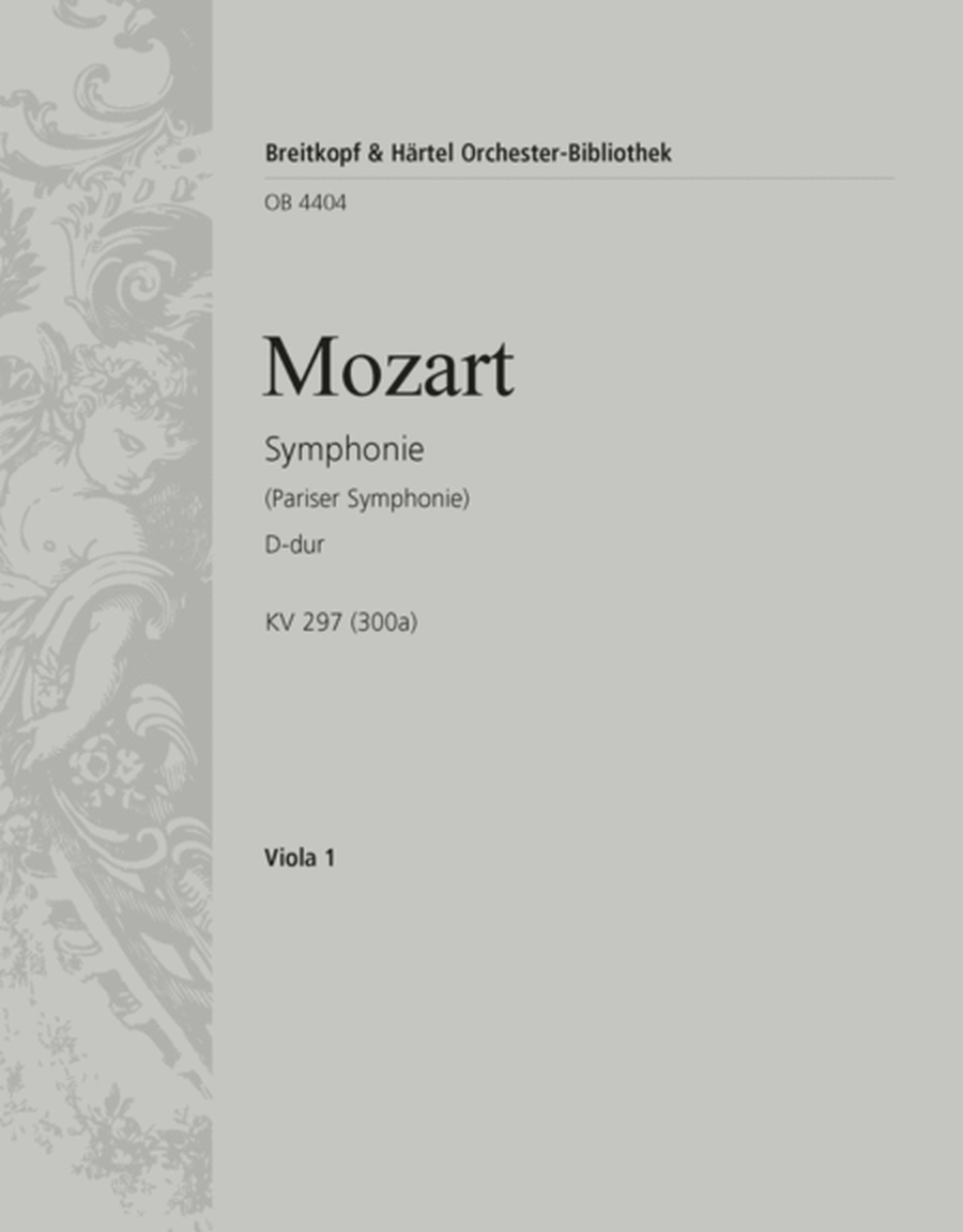 Symphony [No. 31] in D major K. 297 (300A)