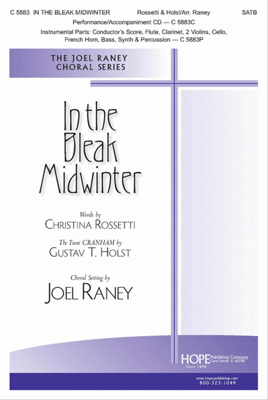 In the Bleak Midwinter 4-Part scores gallery preview page 1