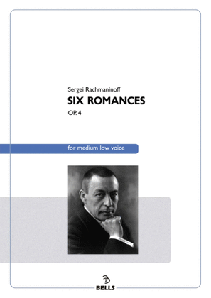Book cover for Six Romances, Op. 4