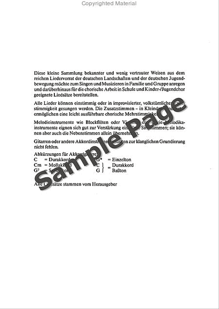 Es tonen die Lieder Recorder scores gallery preview page 3