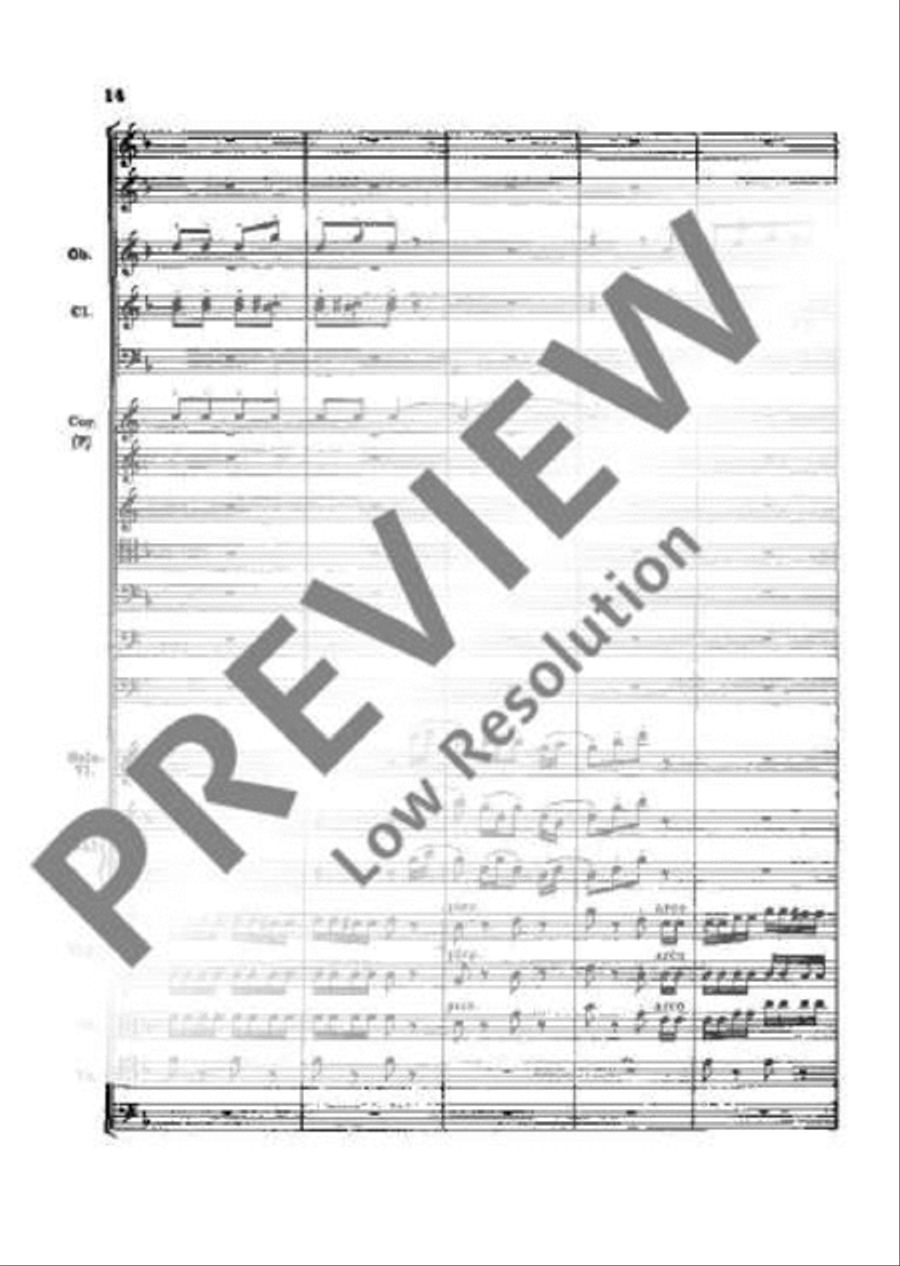The Merry Wives of Windsor Orchestra scores gallery preview page 17