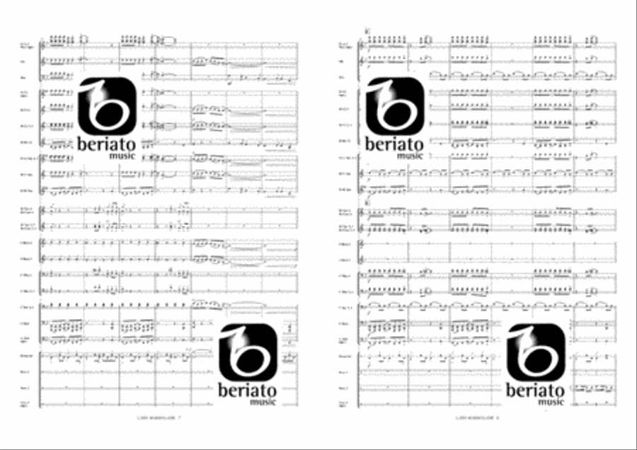 Lady Marmalade Concert Band scores gallery preview page 5