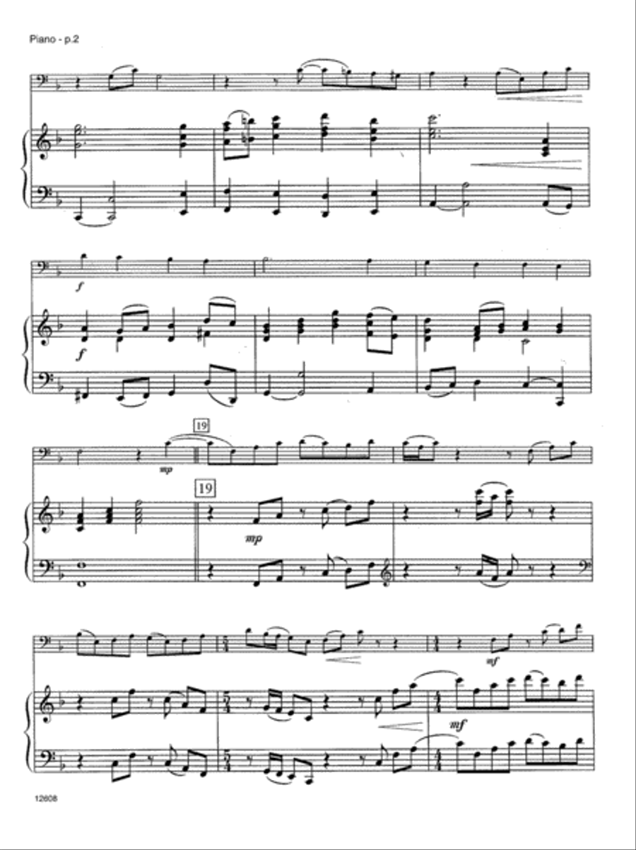 Ten Sacred Songs Trombone scores gallery preview page 3