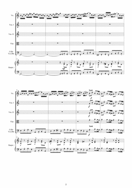Vivaldi - Violin Concerto No.12 in C major RV 178 Op.8 for Violin solo, Strings and Harpsichord image number null