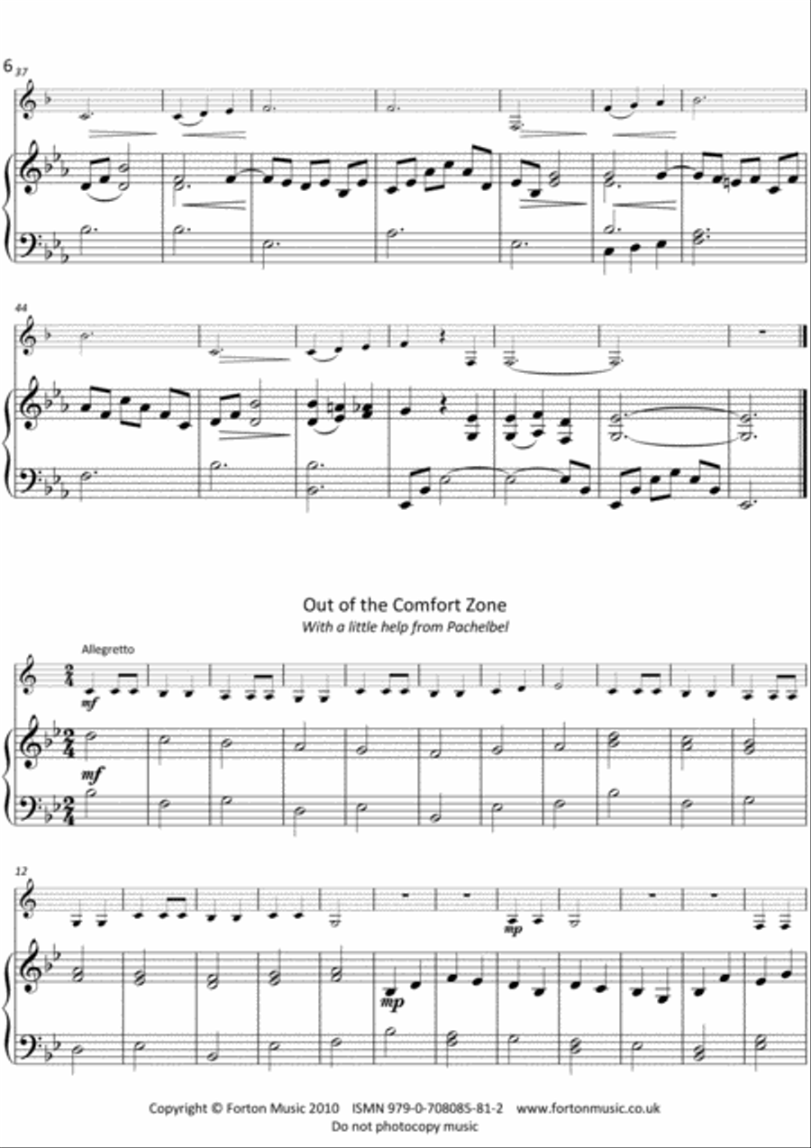 Collaborations 1 for clarinet and piano Clarinet Solo scores gallery preview page 6