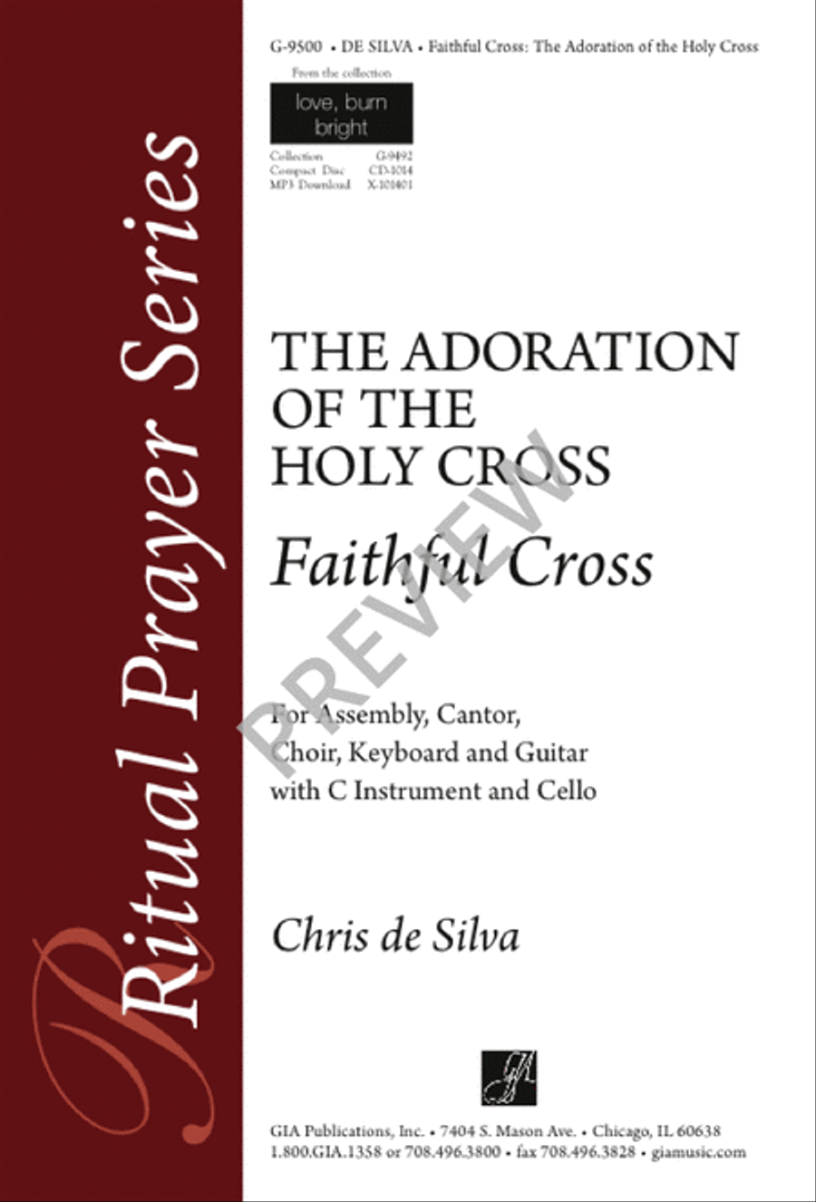 Faithful Cross Faithful Cross 3-Part scores gallery preview page 6