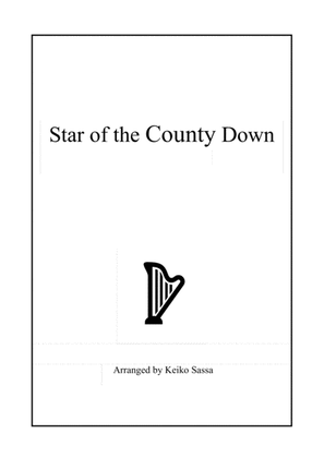 Book cover for Star of the County Down (harp solo)