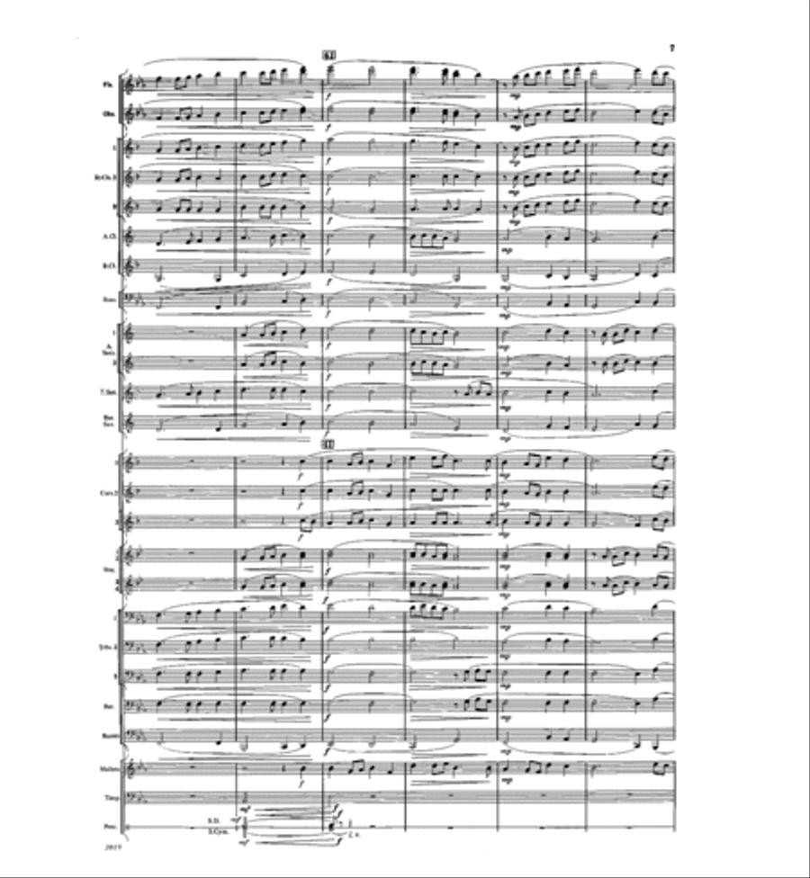 Romanesque Concert Band scores gallery preview page 8
