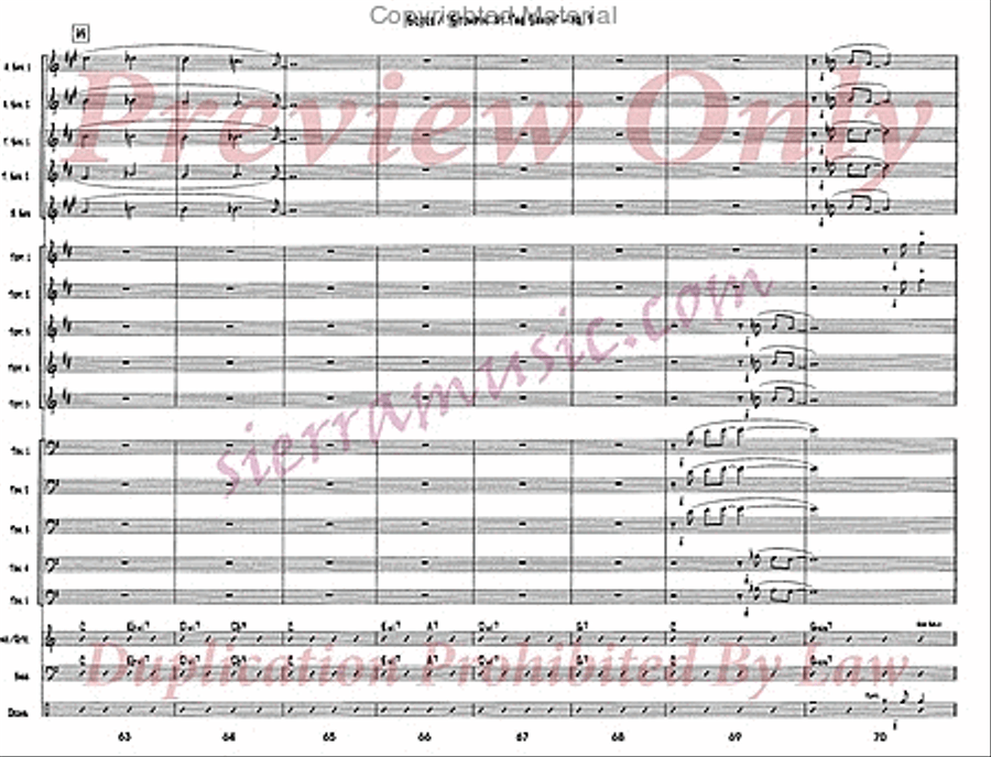 Stompin' At The Savoy Stompin' At The Savoy Jazz Ensemble scores gallery preview page 10