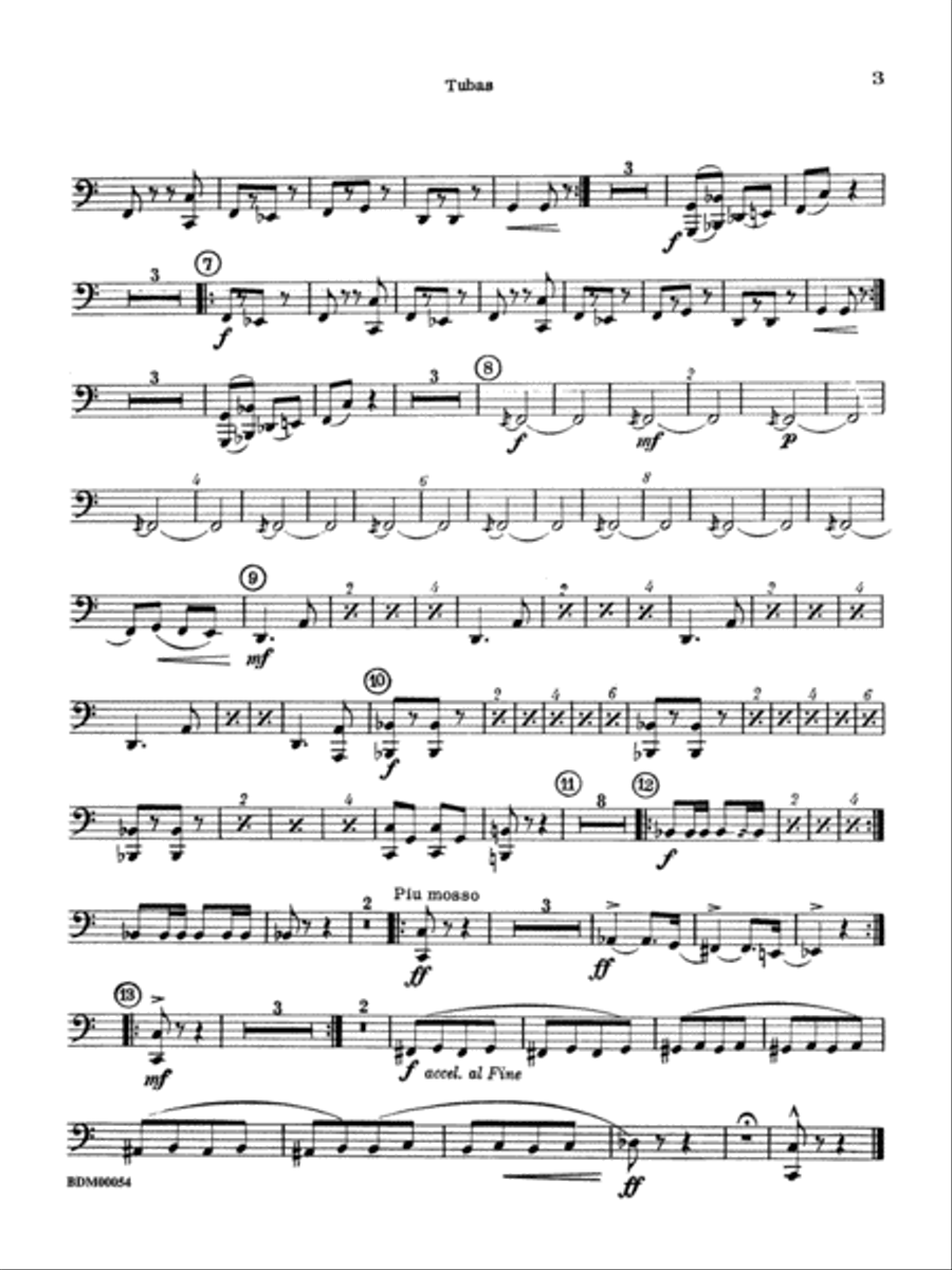 Symphonic Suite: Tuba Symphonic Suite: Tuba Concert Band scores gallery preview page 2