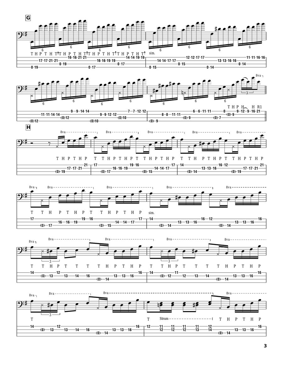 Classical Thump Acoustic Guitar scores gallery preview page 3