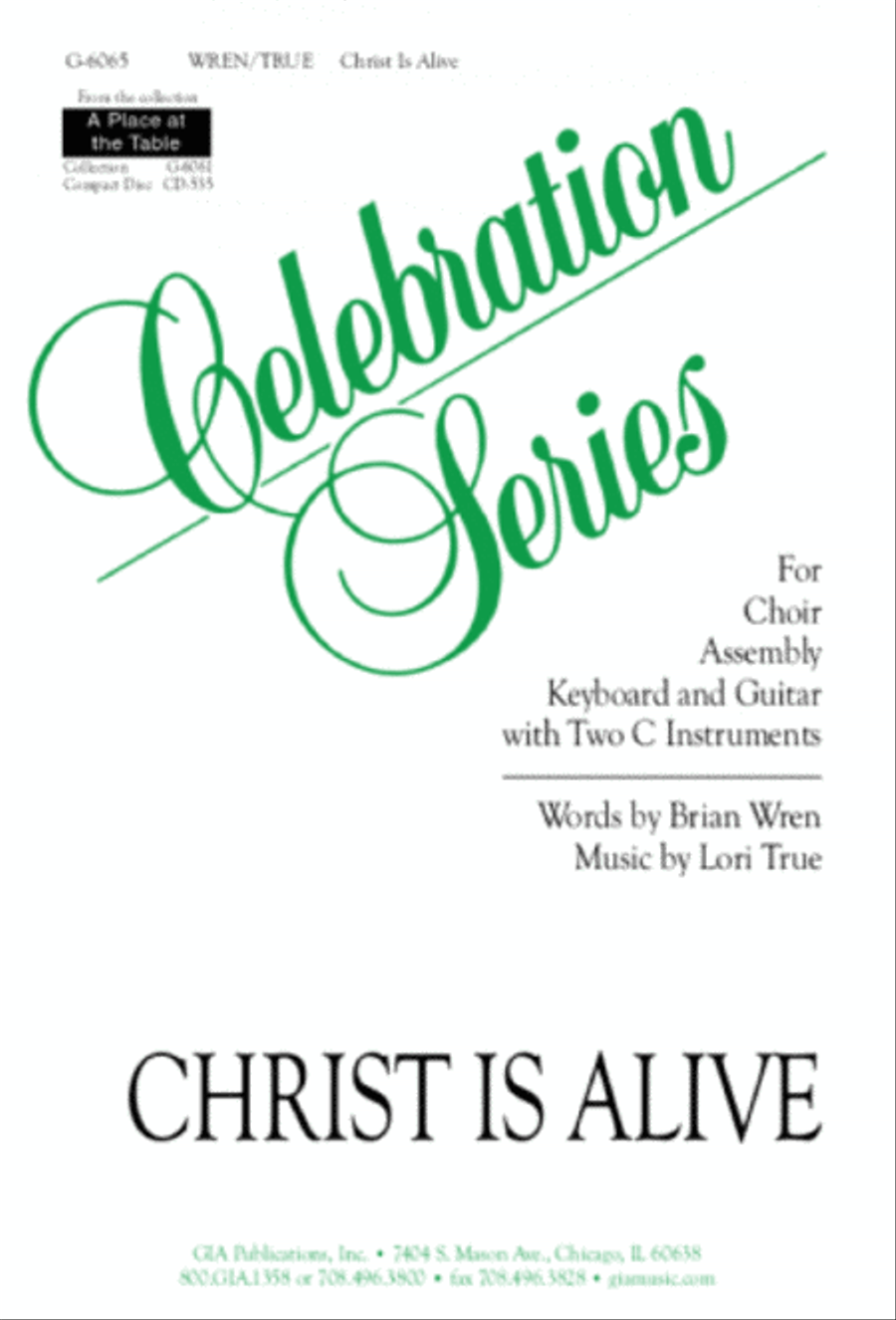 Christ is Alive Christ is Alive 3-Part scores gallery preview page 1