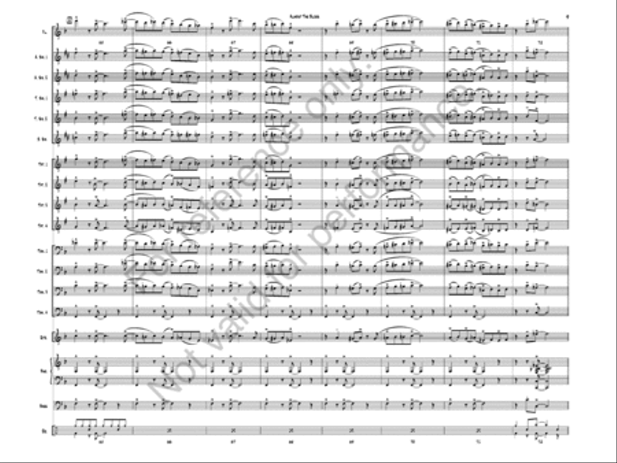 Almost The Blues Jazz Ensemble scores gallery preview page 11