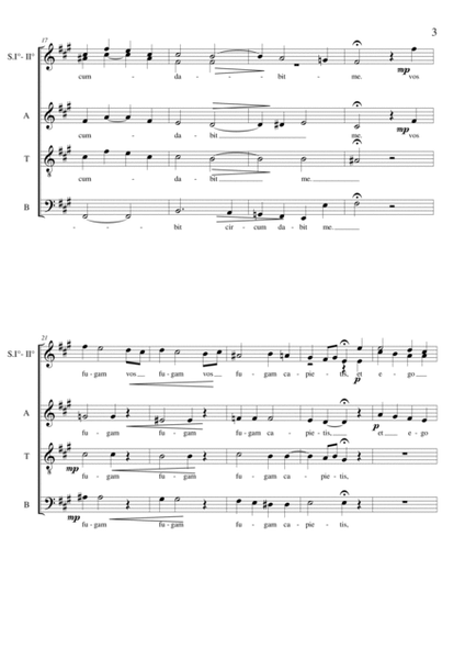 Tristis est anima mea- Choir SATB a cappella image number null