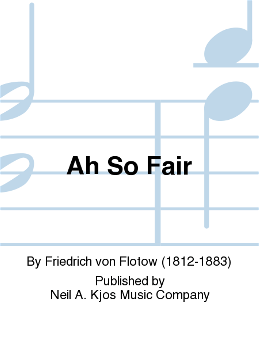 Ah So Fair Clarinet Solo scores gallery preview page 1