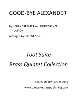 Book cover for Good-bye Alexander