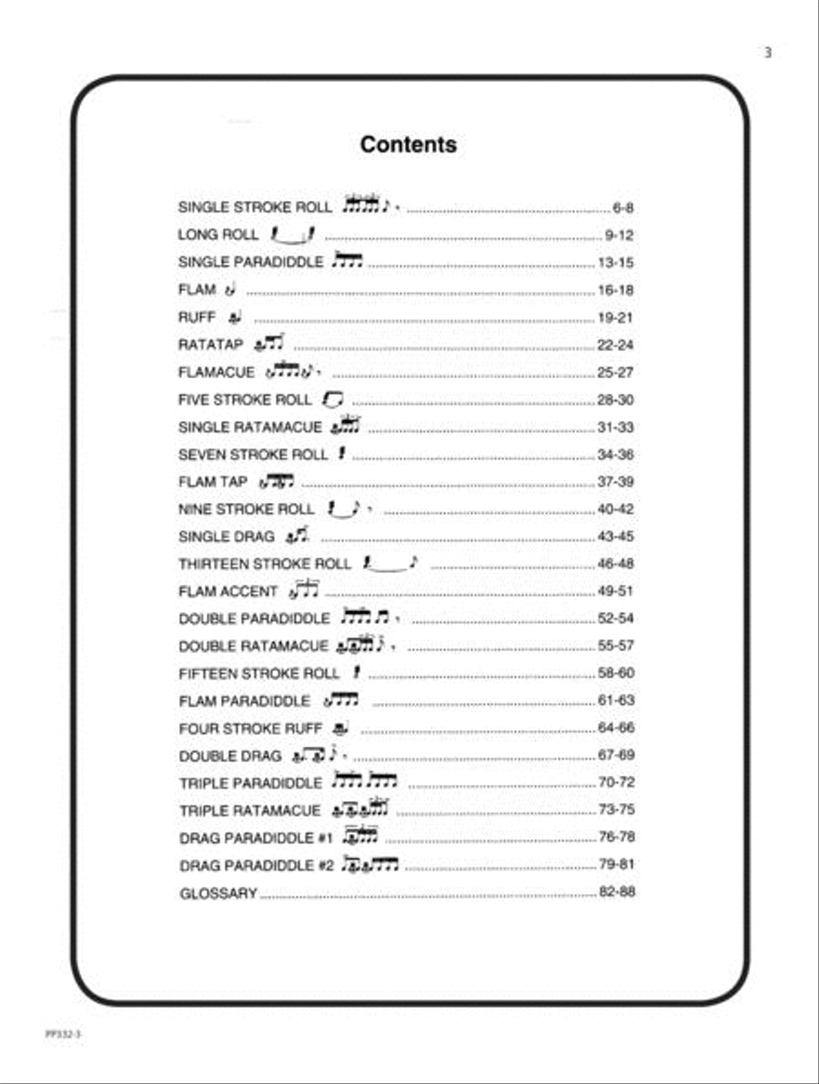 Logical Approach to Rudimental Snare Drum Percussion scores gallery preview page 3