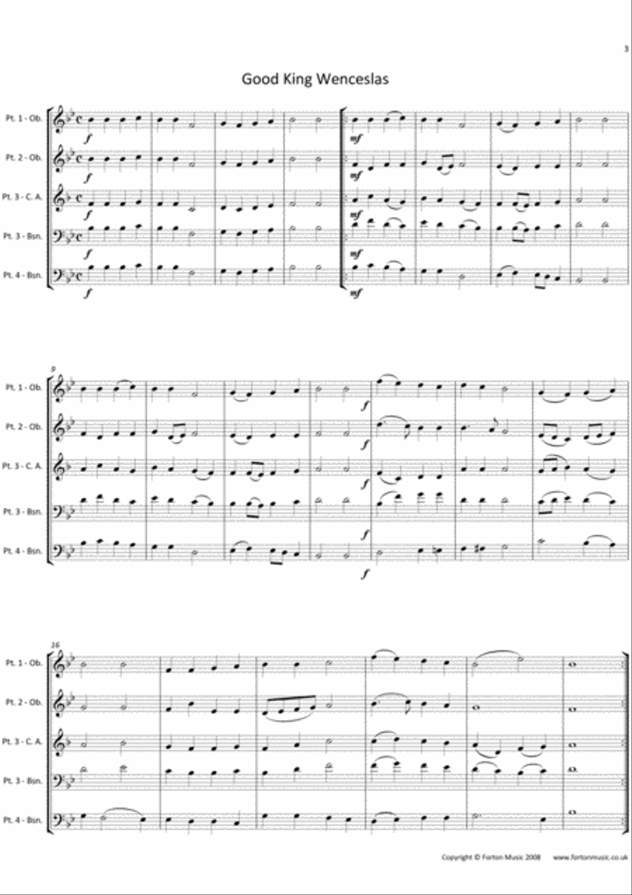 Christmas Collection Set of Parts scores gallery preview page 3