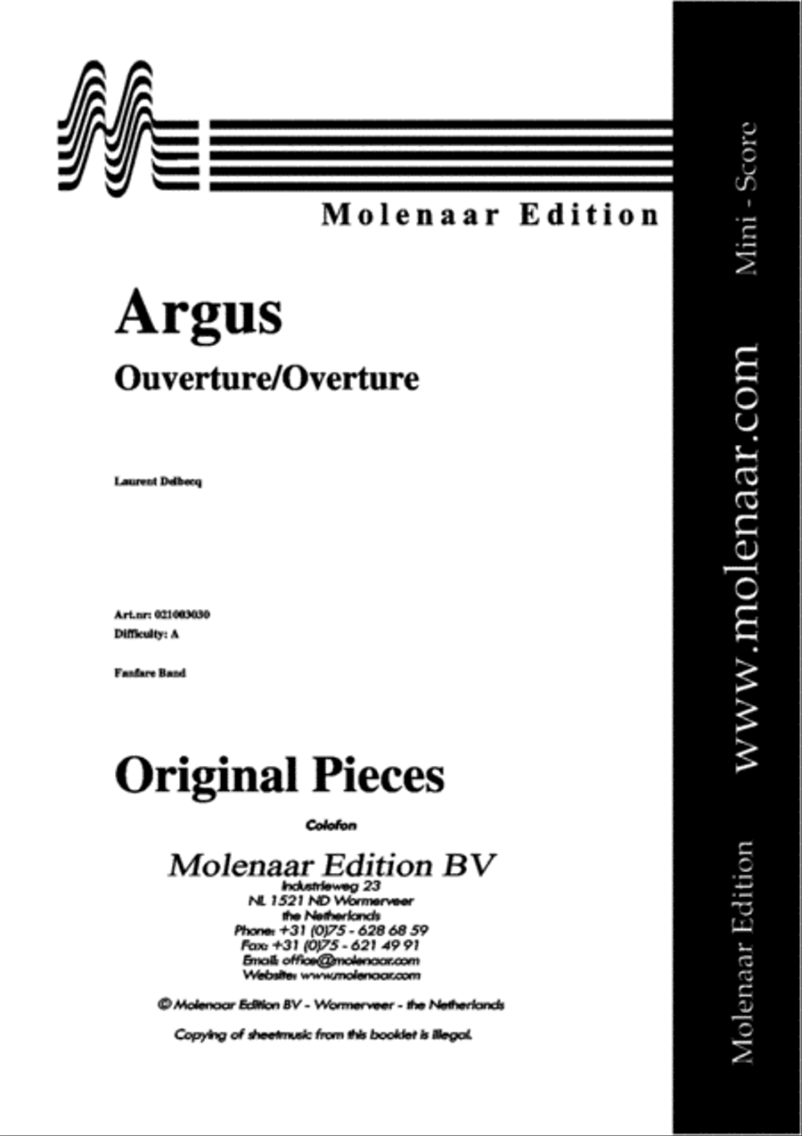 Argus Fanfare Band scores gallery preview page 2