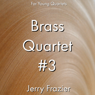 Book cover for Brass Quartet #3