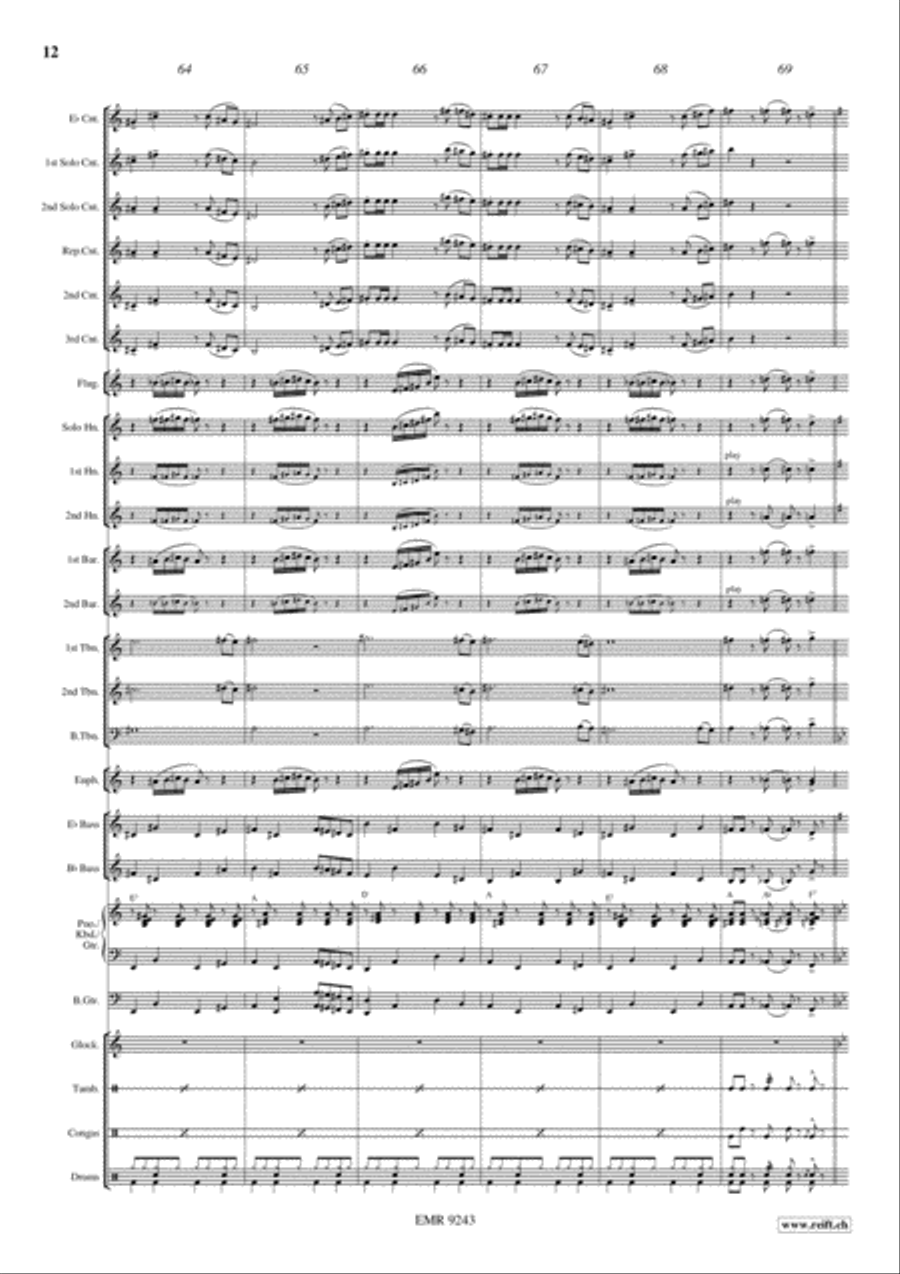 Music For Fun Brass Band scores gallery preview page 13