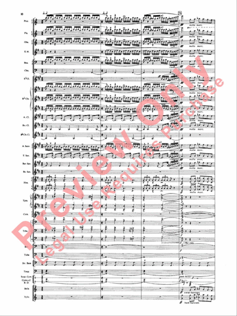 Russian Christmas Music Russian Christmas Music Concert Band scores gallery preview page 13