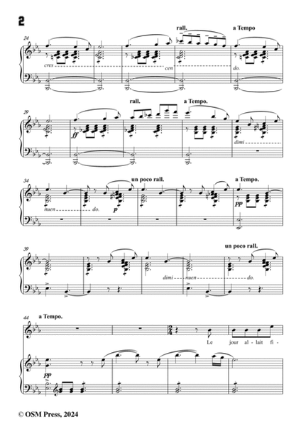 B. Godard-Le sentier,Op.7 No.3,from '12 Morceaux pour chant et piano,Op.7',in E flat Major