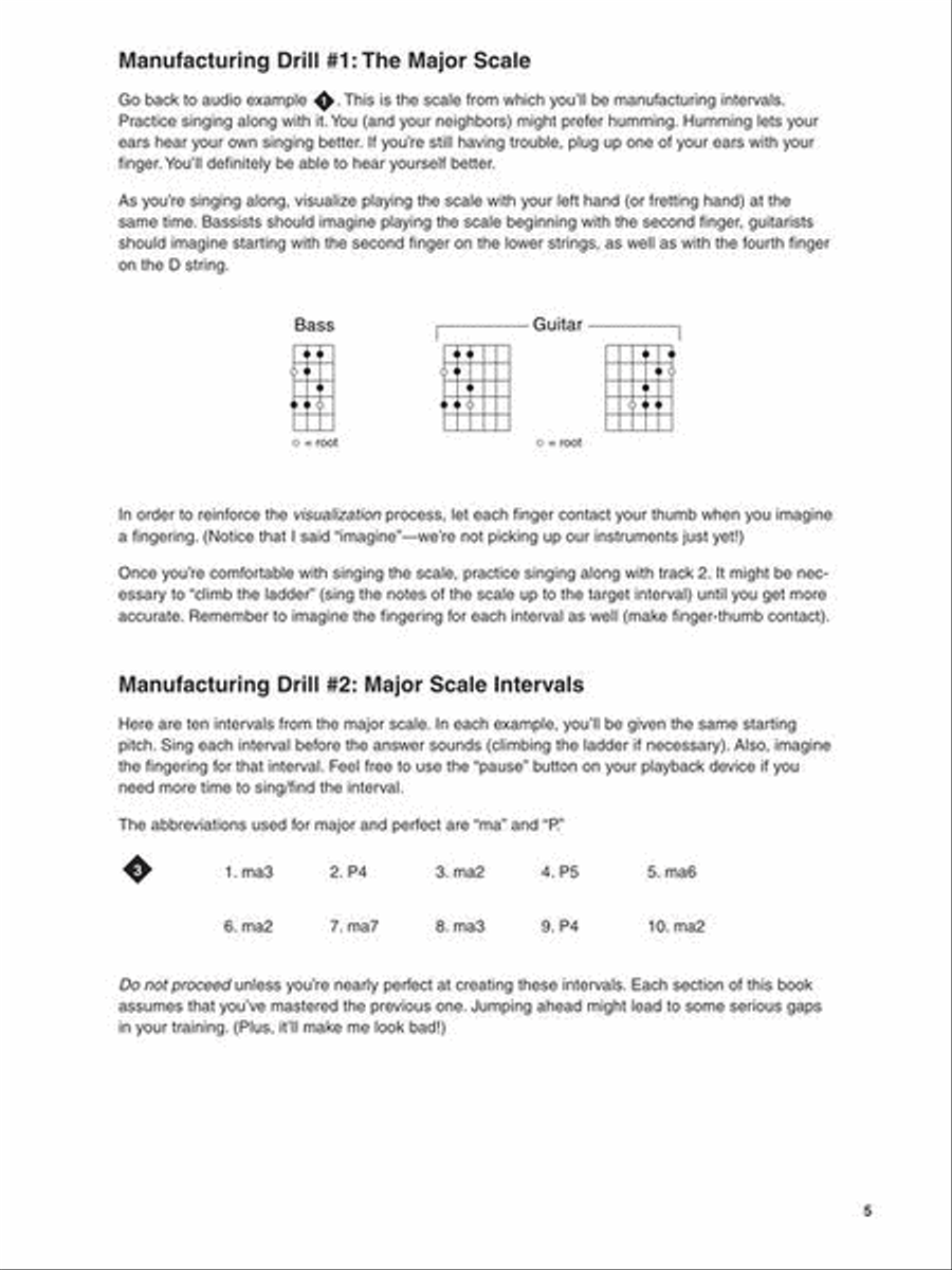 Ultimate Eartraining For Guitar and Bass Collection / Songbook scores gallery preview page 5