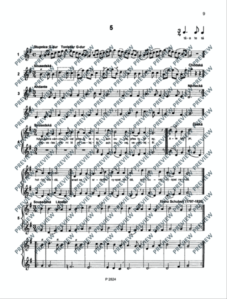 School for Descant Recorder Soprano Recorder scores gallery preview page 10