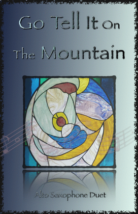Go Tell It On The Mountain, Gospel Song for Alto Saxophone Duet