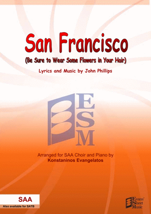 Book cover for San Francisco (be Sure To Wear Some Flowers In Your Hair)