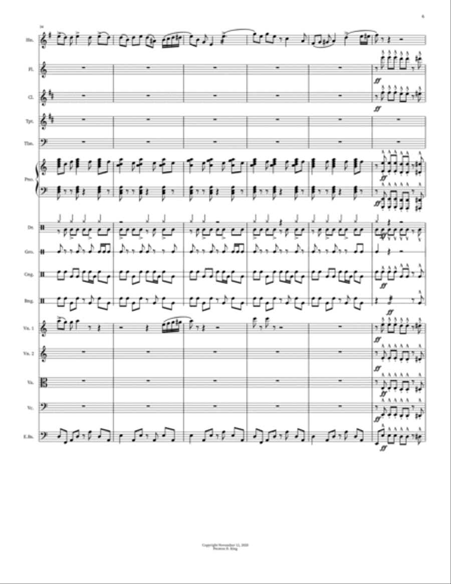 1. Poem Orchestra scores gallery preview page 6