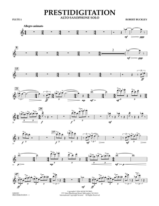 Prestidigitation (Alto Saxophone Solo with Band) - Flute 1