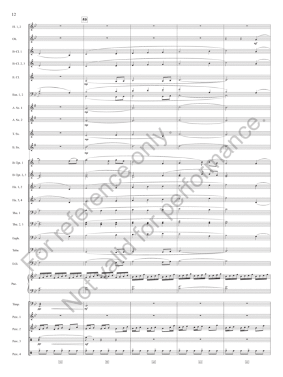 How Sweet The Sound How Sweet The Sound Concert Band scores gallery preview page 13