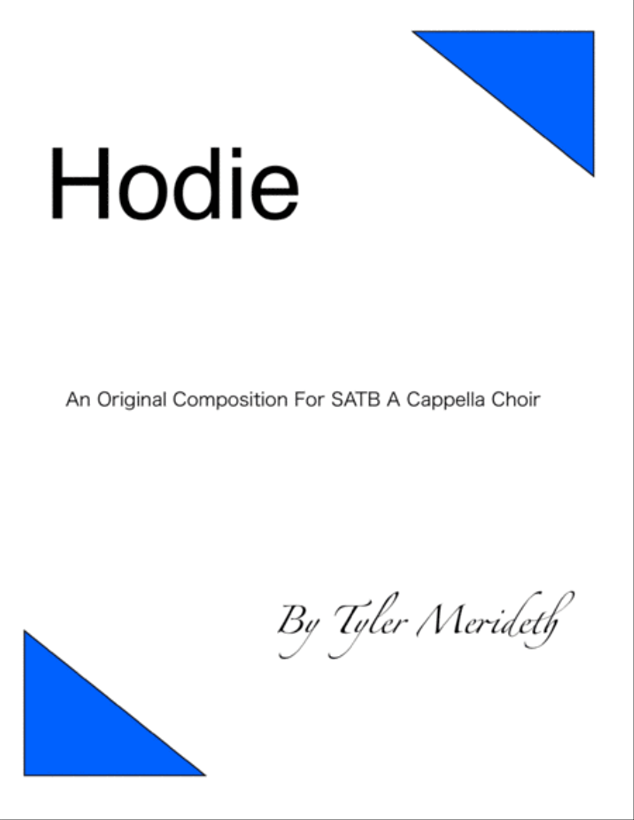 Hodie 4-Part scores gallery preview page 1