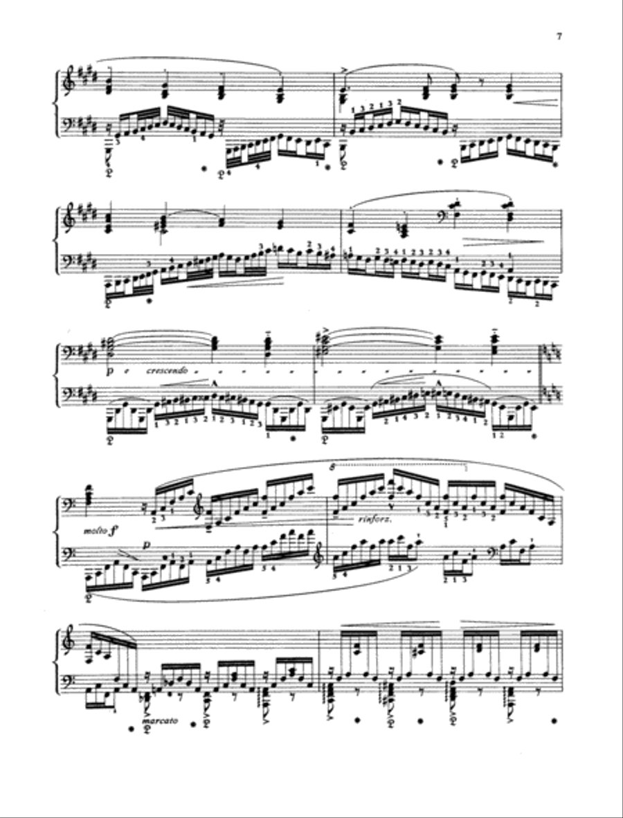 Legende No. 2 Piano Solo scores gallery preview page 5
