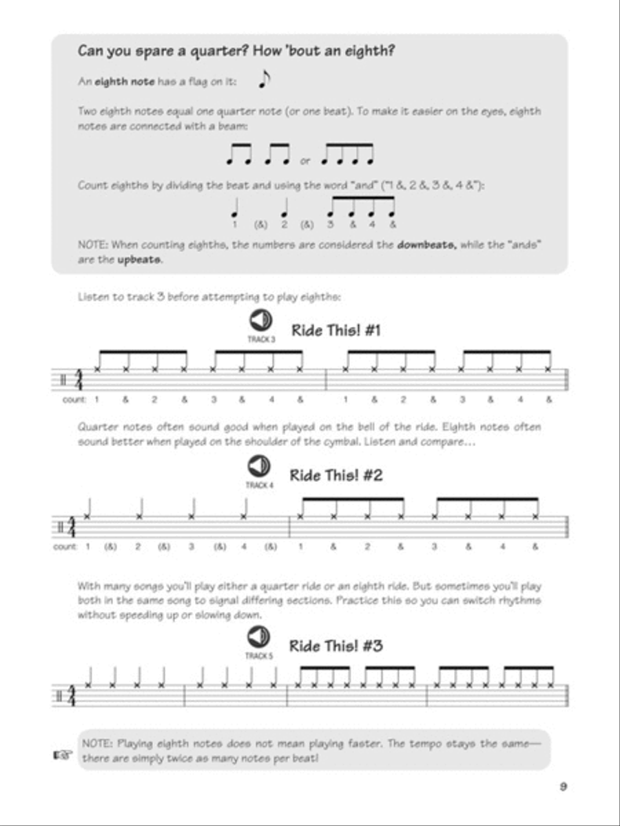FastTrack Drum Method Starter Pack Drums scores gallery preview page 3