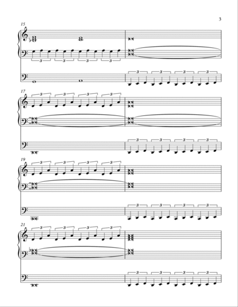 Meditation On All My Hope On God Is Founded Organ Solo scores gallery preview page 3