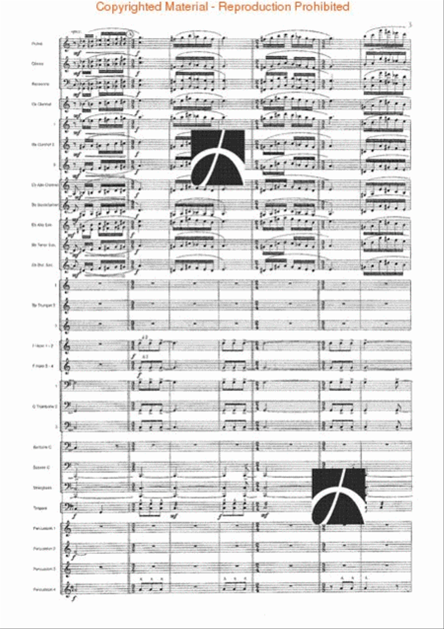 Spartacus Concert Band scores gallery preview page 4