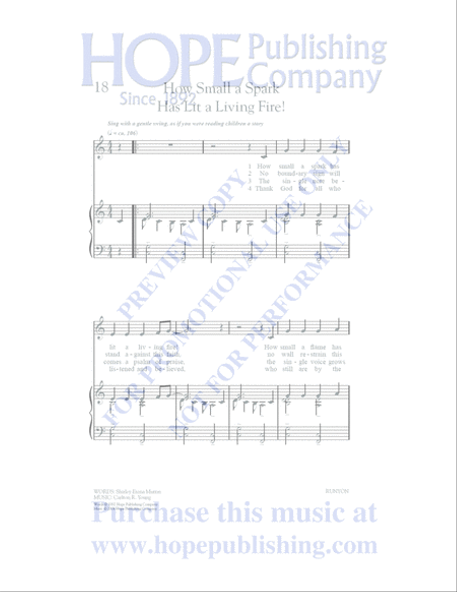 A Place at the Table Choir scores gallery preview page 60