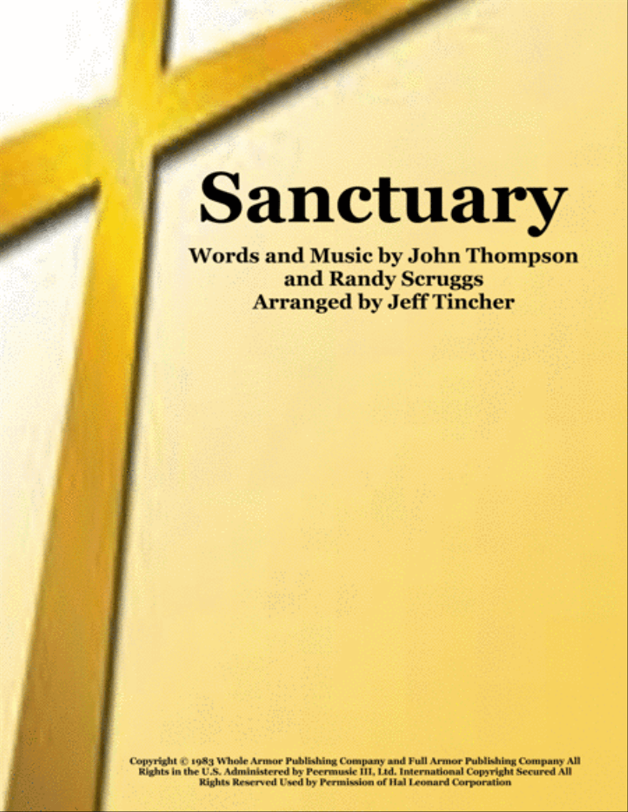 Sanctuary Sanctuary Voice scores gallery preview page 1