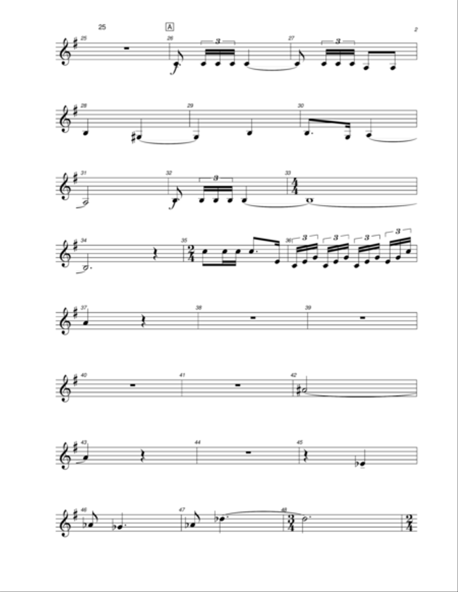 Sesquicentennial cornet 3 Cornet scores gallery preview page 2